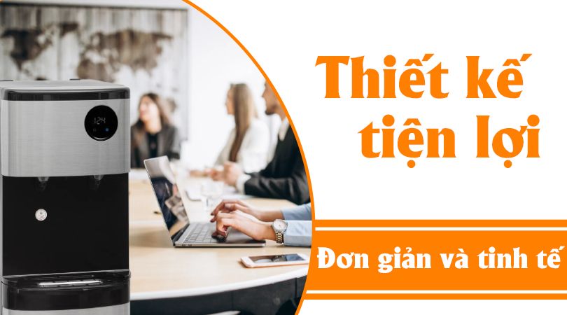 Máy lọc nước Malloca thiết kế tiện lợi